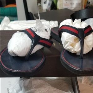 Gucci Red/Blue Sandals